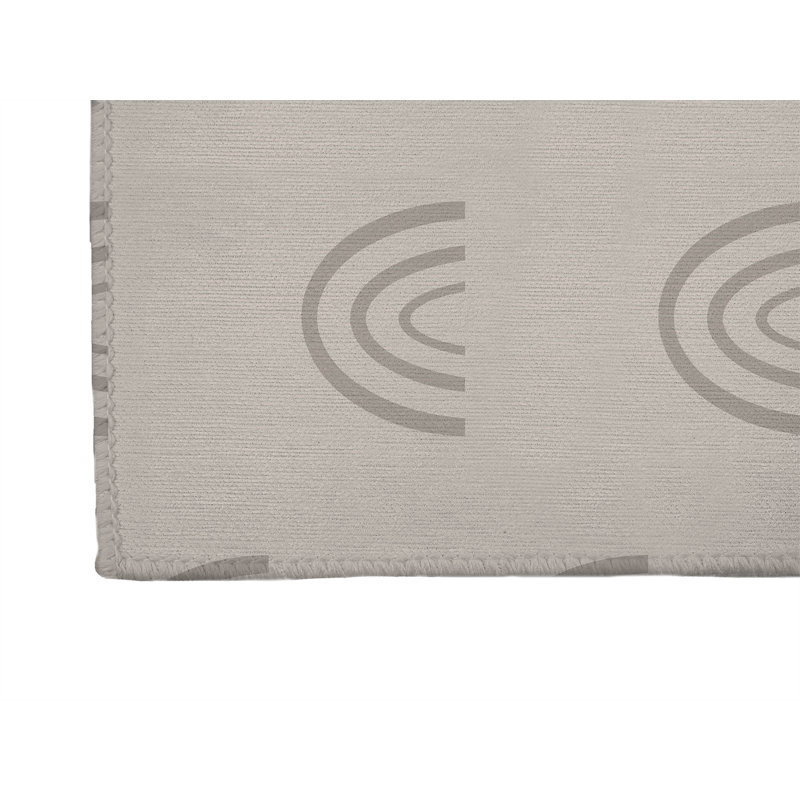 Paillasson Plain Bows Match, Taupe, L 84 po x L 60 po
