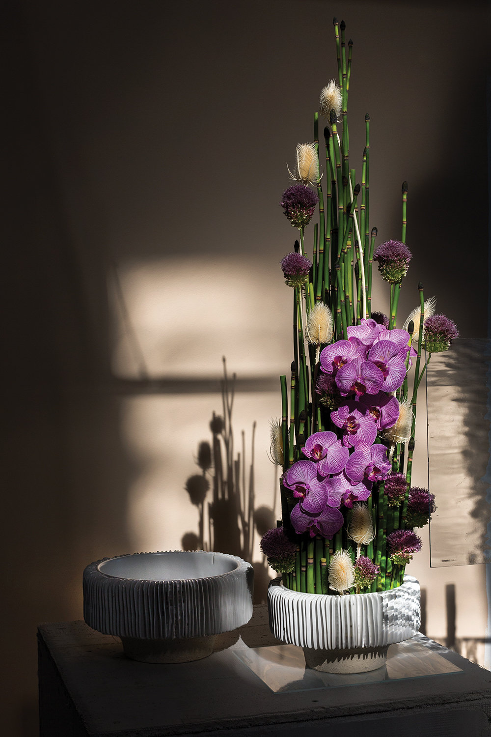 Arielle Handmade Ceramic Table Vase, 5.25" H x 9.25" W x 9.25" D