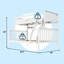 Lit superposé simple au-dessus de double en bois massif Aileana-362215876