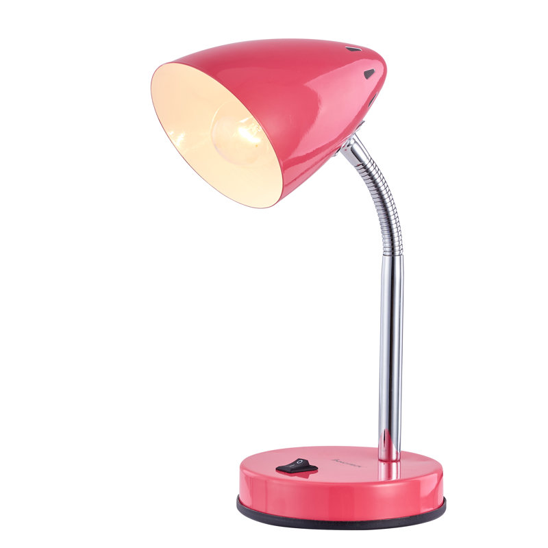 Strother Metal Desk Lamp, Pink
