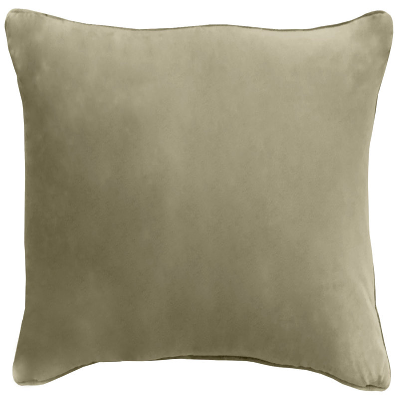 Square Pillow Cover & Insert, Stone