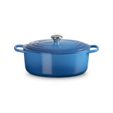 Le Creuset Enameled Cast Iron Oval Dutch Oven with Lid