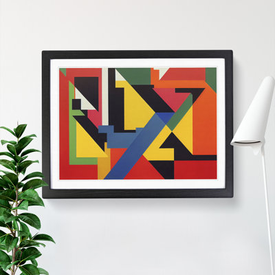 Abstract Bauhaus Vol.5 - Framed Print