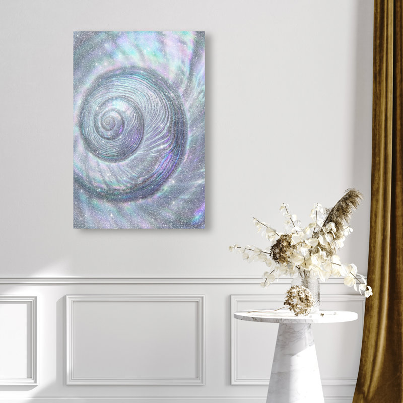Sea Spiral Print by Oliver Gal, 15"H x 10"W, Gallery Wrapped