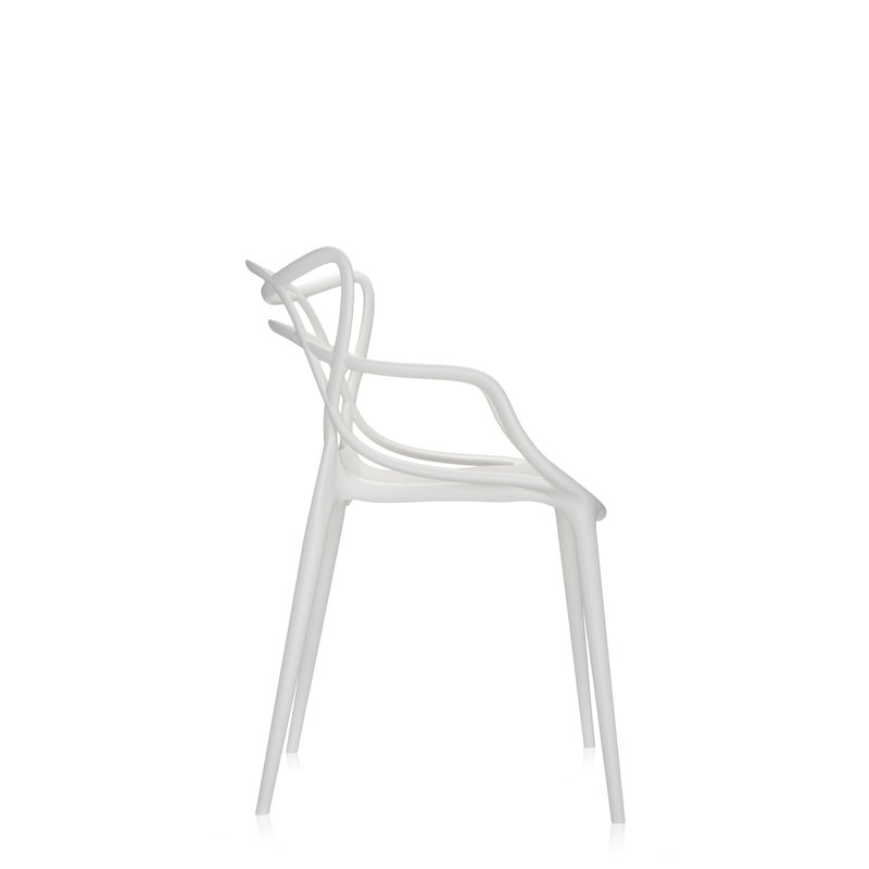 Masters Arm Chair, White