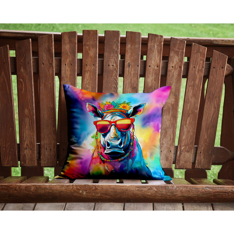 Coussin Hippie, H 14 po x l 14 po