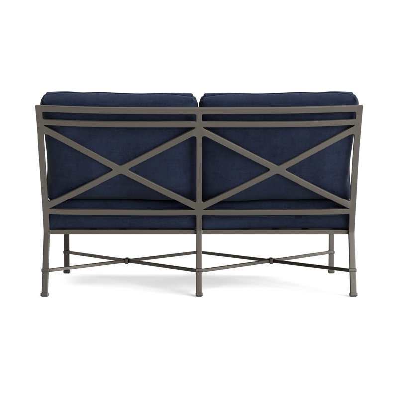 Venetian Outdoor 2 - Seat Loveseat, Fusion Neptune, Mica