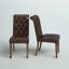 Chaise d'appoint capitonnée Ameriga-1972350354