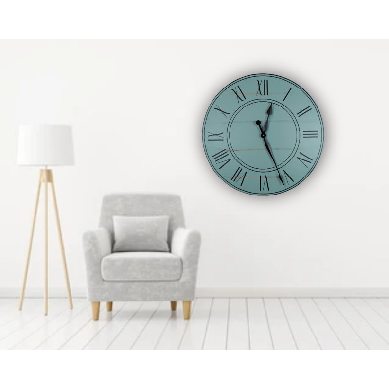 Abranda Wood Wall Clock, Medium