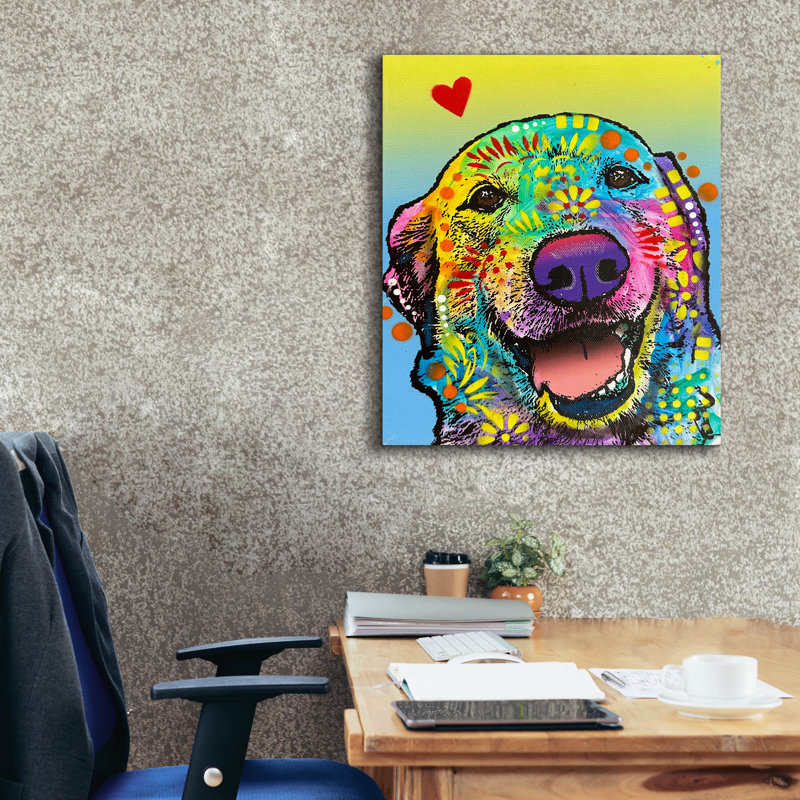 'Tested' by Dean Russo Canvas Wall Art, 30" H x 26" W x 1.5" D