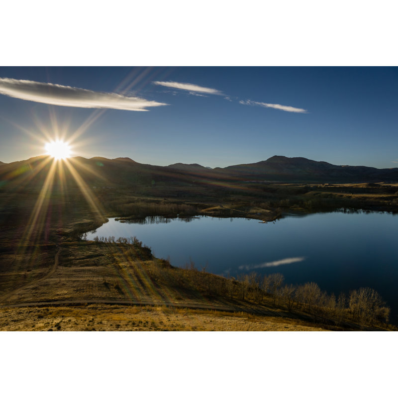 Bear Creek Lake - Wrapped Canvas Print, 30cm H x 46cm W