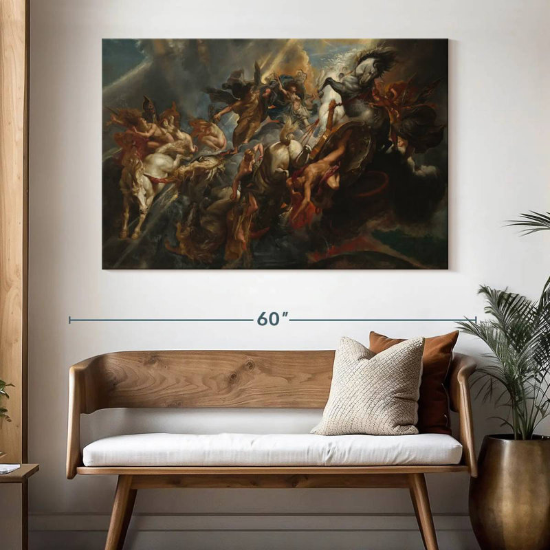 Leisha, la chute de Phaeton, H 34 po x l 51 po