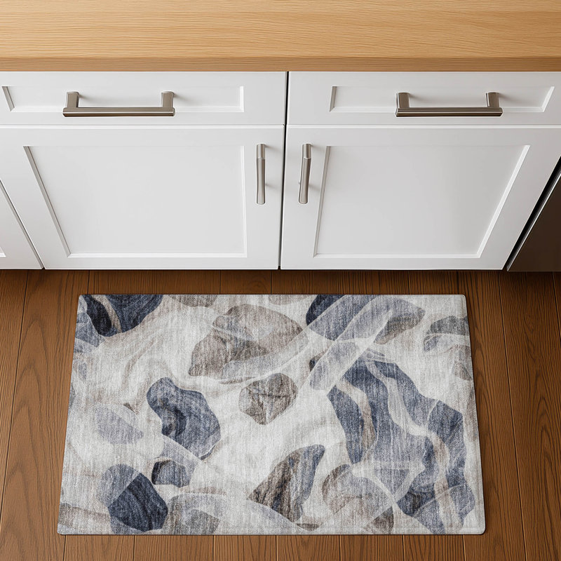 Premium Machine Washable Chelston AMF1863 Abstract Rug, Rectangle 1'8" x 2'6"