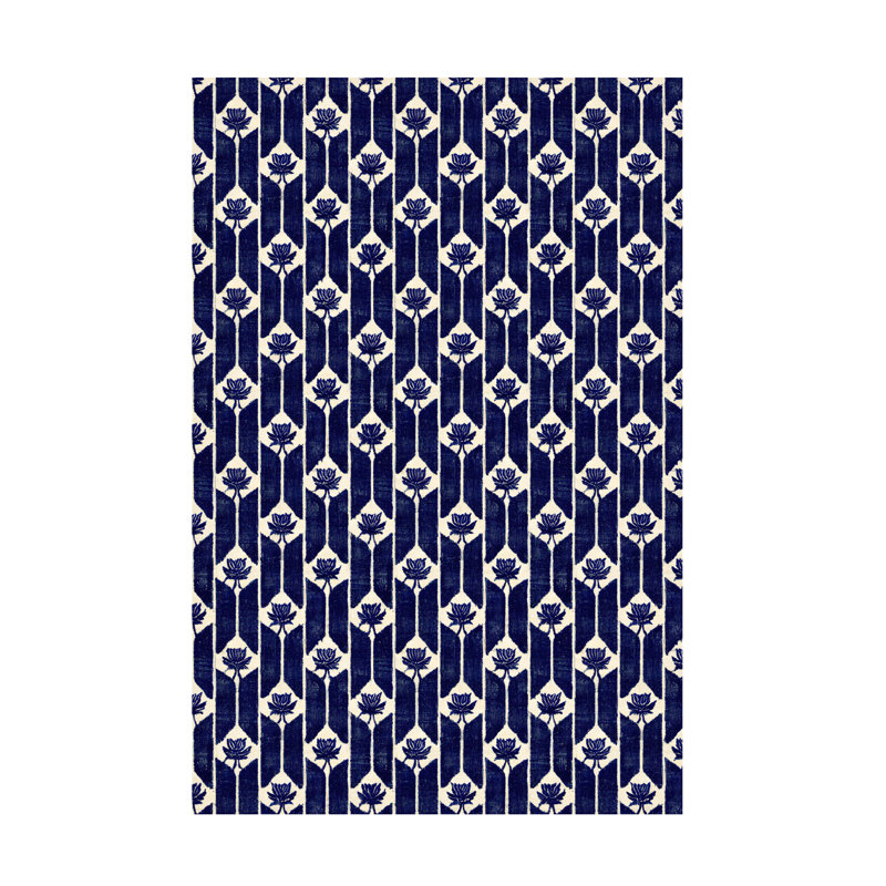 " Stitches Blue Pattern " by Treechild, 19" H x 12" W x 2" D