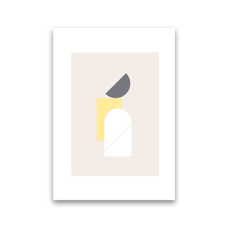 Mila Abstract N11 by Pixy Paper - Print, 29.7cm H x 21cm W x 1cm D, Unframed