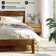 Acacia Premium Emery Solid Wood Platform Bed Frame with Headboard Included, No Box Spring Needed, Weight Capacity 800lb.