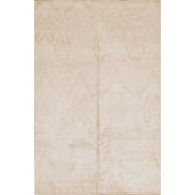Hand Woven Ikat Area Rug