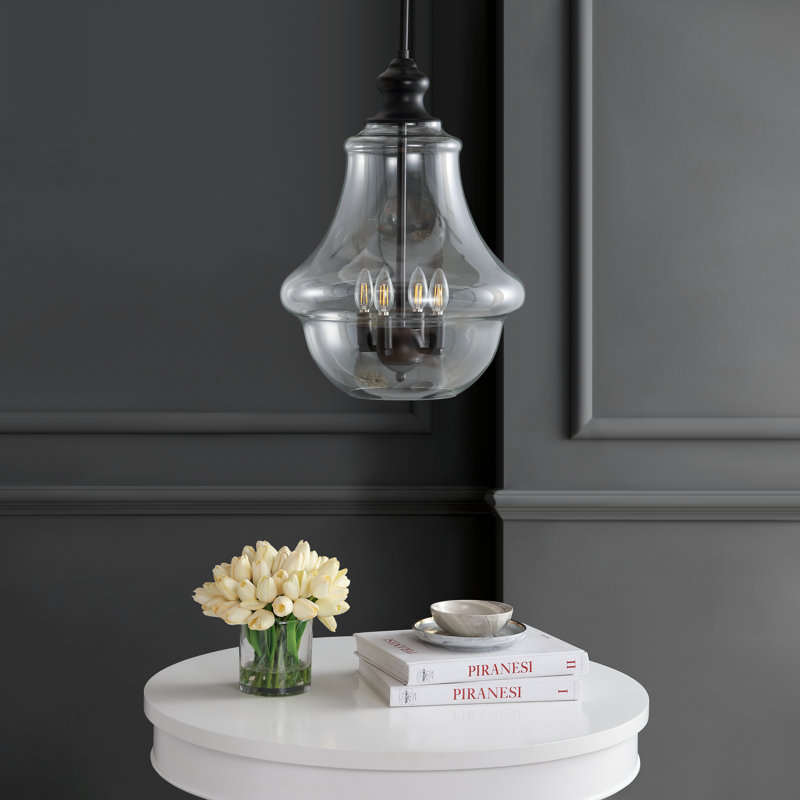 Cason 4 - Light Oil Rubbed Bronze Pendant