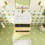 Meuble-lavabo simple avec surface solide-1331487066