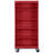 Sandusky Lee 36" W x 18" D x 78" H Steel Mobile Bookcase with 4 Adjustable Shelves by Sandusky-15959981