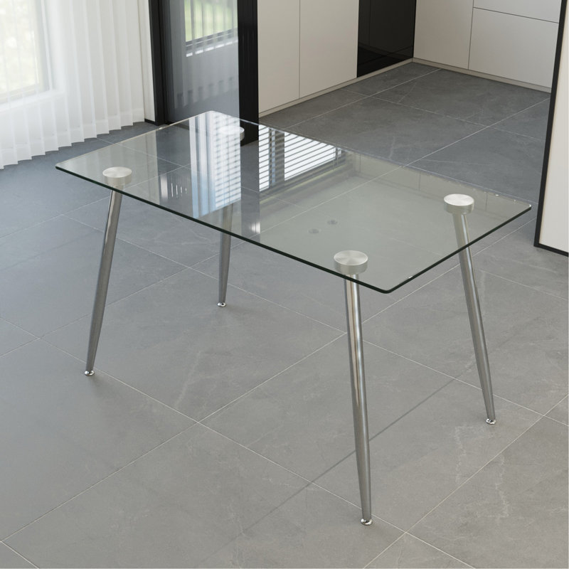 Table Leg For Gt-02, Leg, Silver, 29.53"H x 51.18"L x 27.56"W