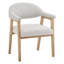 Chaise rembourrée Efren Daina Rosswell-117534158