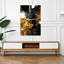 Golden Cello Melody, art mural abstrait contemporain-129154379
