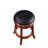 Swivel Upholstered Counter Stool with Solid Wood Frame-69426726-69426727