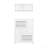 Multi-Functional Tipping Bucket Shoe Cabinet With Wall Cabinet, Space-Saving Design Foyer Cabinet With 2 Flip Drawers, Versatile Side Cabinet For Hallway-1038630221