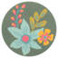 Sous-verres en papier Shelly