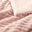 Avril Pink Fluffy Ribbed Plush 2-Piece Twin/Twin XL Comforter Set-101983309-101983312