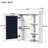 Wall Mounted Bathroom Cabinet 30'' X 28'' - Storage Organizer With Mirror And Elegant Design White For Provides Ample Space