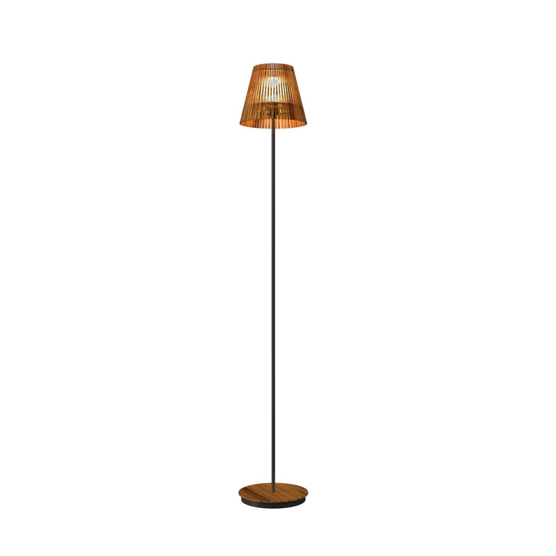 Living Hinges Floor Lamp, Teak, Teak