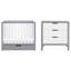 Ensemble de mini chambre de bébé convertible Colby-53120283