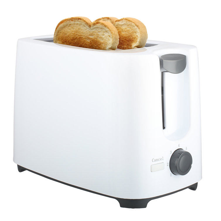 Courant CTP-2701W Cool Touch 2-Slice Toaster, White