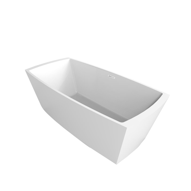 Sloane 59'' x 30'' Soaking Acrylic Bathtub