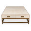 Table basse à 4 pieds avec rangement Shagreen Gideon-69056673