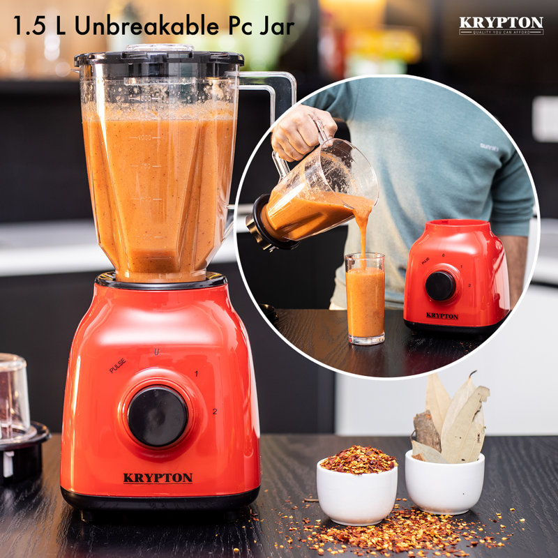 Krypton 2 Speed Blender Food Processor Combo