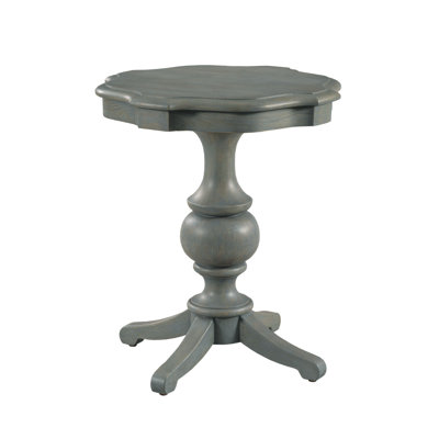 Hisbe Solid Wood End Table