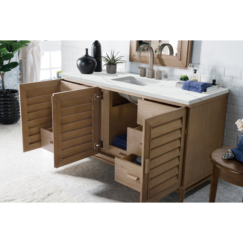 Portland 60'' W Single Vanity, Ethereal Noctis, Widespread