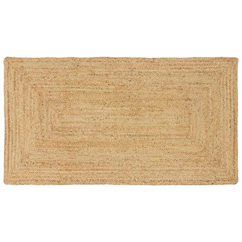 Linen Hand Hooked Area Rug, Runner 100 x 200 cm