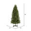 Teton Lighted Artificial Fir Christmas Tree-670873530
