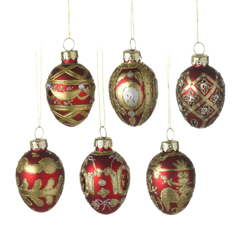 5.3cm Glass Bauble