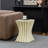Square Side Table with Sturdy Base
