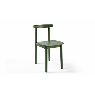 46.5cm H Solid Wood Ladder Back Side Chair