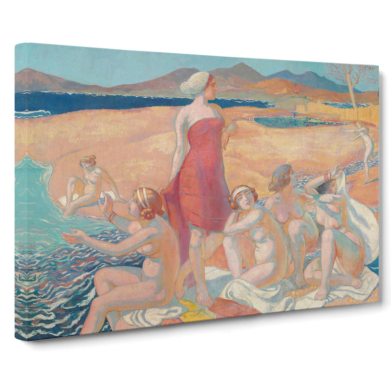 The Awakening Of Ulysses by Maurice Denis - Wrapped Canvas Painting, 35cm H x 50cm W x 3cm D