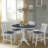 Anduena Extendable Solid Wood Top Pedestal Dining Set-545317417-630744155