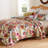 Greenland Home Fashions Jewel White Quilt Set-118707416-118707417