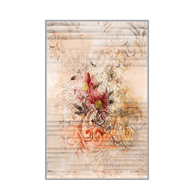 Stylish Woven Carpet (4.6 x 7.2 Feet), 100% Polyester, 0.4 in Pile Height | Antibacterial, Non-Slip Underside, Machine Washable | 3D Digital Print Design | Perfect for Living Room, Bedroom, & Dining Areas