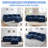 109" Modular Chenille Sectional Sofa with Movable Ottoman, Deep Seats, Side Pockets & 5 Pillows-1528537823